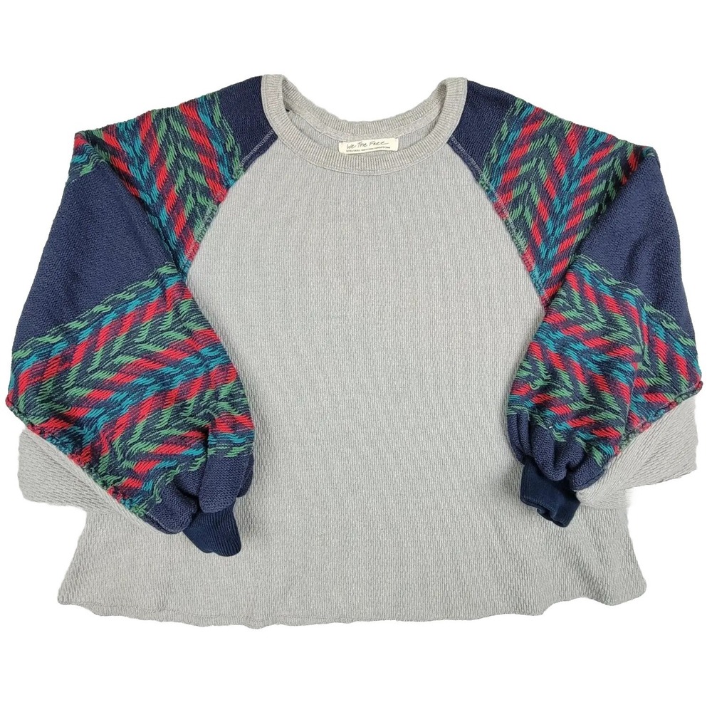 Free People Sweater Women Oversized We The Free Balloon Sleeve XS